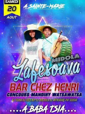 Lafesoava midola - Showcase - Bar Chez Henri Mangalimaso