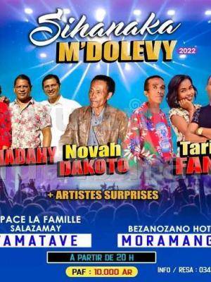 Sihanaka M'Dolevy - Solo mianadahy , Novah , Fanah - Espace La Famille Salazamay , Bezanozano Hotel Moramanga