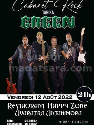 Green - Concert - Cabaret - Happy Zone Antanimora
