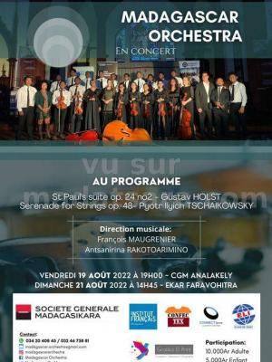 Madagascar Orchestra en Concert - CGM Analakely , Ekar Faravohitra