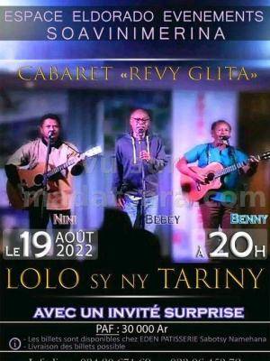 Cabaret - revy glita - Benny , Bebey , Nini Kolibera - Eldorado Evènements Soavinimerina