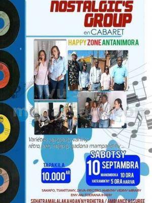 Nostalgic's Group en Cabaret - Happy Zone Antanimora