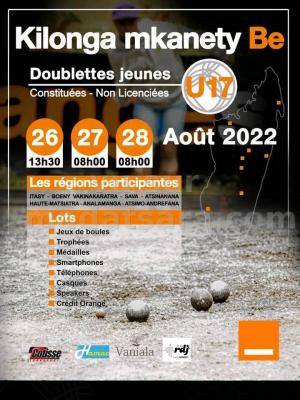 Kilonga mkanety be - U17 - Sport / Pétanque