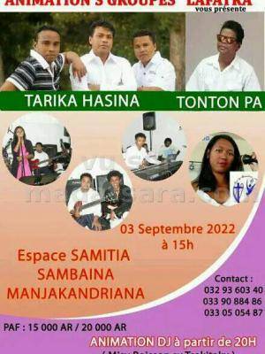 Tarika Hasina , Tonton Pa - Cabaret - Espace Samitia Sambaina Manjakandriana