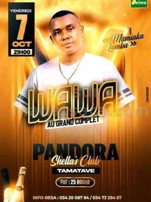 Wawa - au grand complet Showcase - Shella Club Tamatave