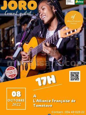 Joro - Concert - AF - Alliance Française Toamasina