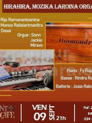 Hirahira, mozika, Laroina orga - Piment Café Behoririka