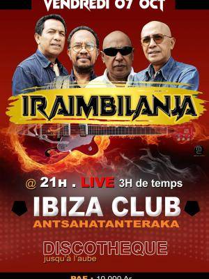 Iraimbilanja - Concert - Ibiza Club Antsahatanteraka