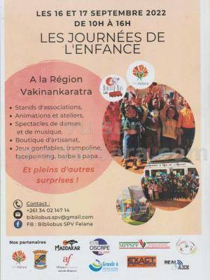 Journées de l'enfance - Région Vakinankaratra