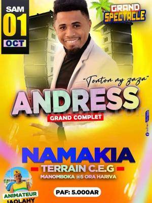 Andress - Spectacle - Terrain CEG Namakia