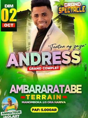 Andress - Showcase - Kianja Maitso Ambararatabe