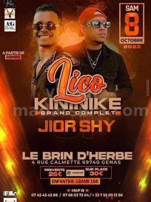 Lico Kininike & Jior Shy - Showcase - Restaurant Le Brin d'Herbe