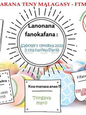 Lanonana fanokafana - Fampianarana Teny Malagasy FTM -
