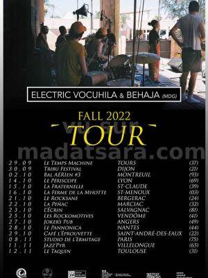 Behaja & Electric Vocuhila - Fall tour 2022 - Europe