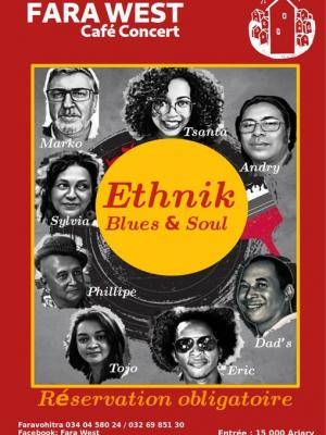 Ethnik Blues & soul - Fara West Faravohitra - Concert