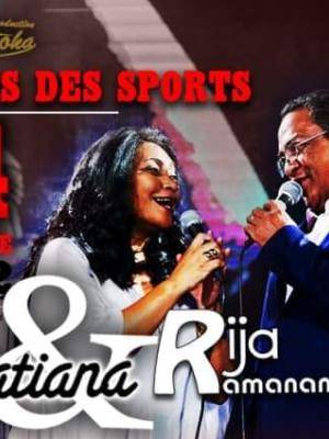 Lalatiana & Rija ramanantoanina - Concert - Palais des Sports Mahamasina