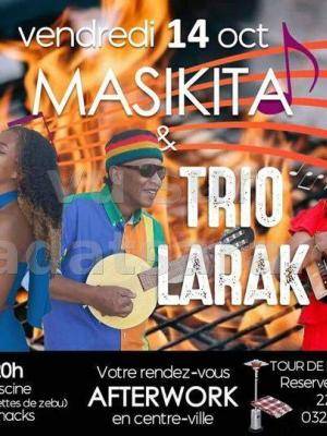 Trio avec Larak, Sammy, Myrah - Concert - Sakamanga Ampasamadinika