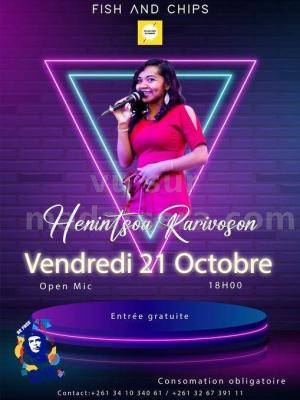 Henintsoa Rarivoson - Open Mic  - Fish and Chips Imerinafovoany