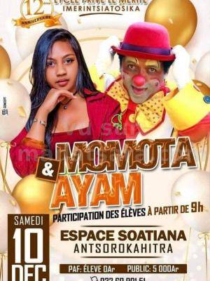 Momota, Ayam - Concert - Espace Soatiana Imerintsiatosika