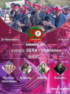 Cabaret live Fitarikandro Espace Dera - faha-50 taona
