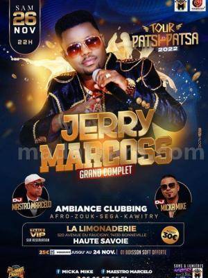 Jerry Marcoss Concert La Limonaderie - Bonneville Anemasse France