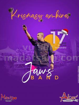 Jaws Band Concert Krismasy an-kira - Akoor Digue