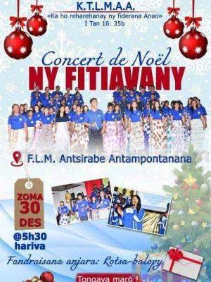 Concert de Noël Ny Fitiavany - FLM Antsirabe Antampon-tanana