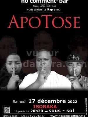 Apotose Concert No Comment Bar Isoraka