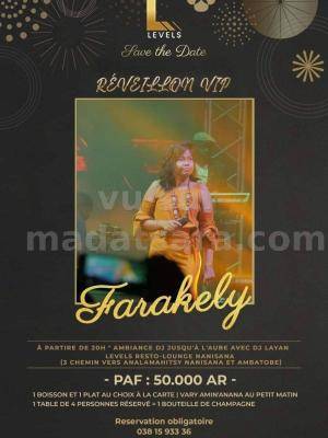 Fara kely Diner/Soirée dansant(e) Levels Resto Lounge Nanisana