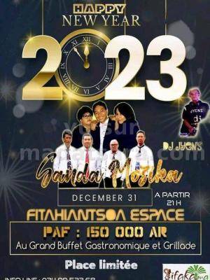 Sanda Mozika Saint Sylvestre Happy new year - Espace Fitahiantsoa Manjaka Ilafy