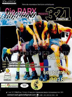 321 3ème édition festival de danse contemporaine IFM - Institut Français de Madagascar