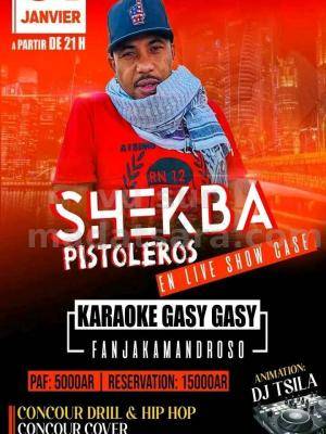 Shekba en Showcase Gasy Gasy Karaoke fanjakamandroso