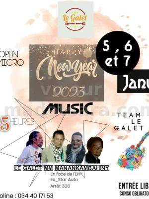 Open Mic Happy new year - Le Galet Manakambahiny