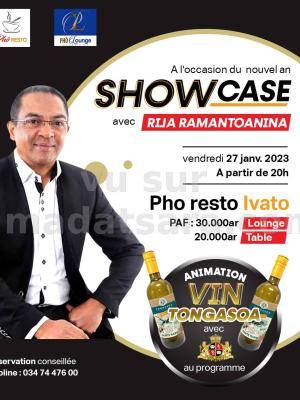 Rija ramanantoanina Showcase Resto Phô Ivato