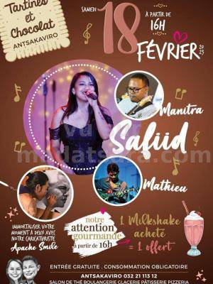 Safidy & Manitra - Cabaret Tartines et Chocolat Antsakaviro