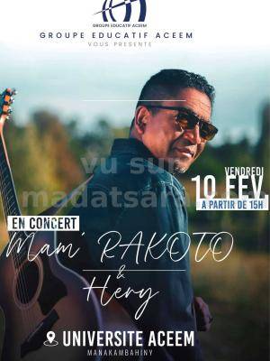 Mam'Rakoto & Hery - Concert - Université Aceem Manakambahiny