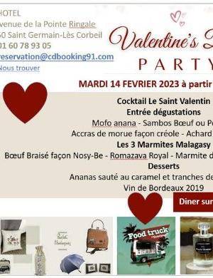 Valentine's day party - Cit'Hotel Saint Germain les Corbeil