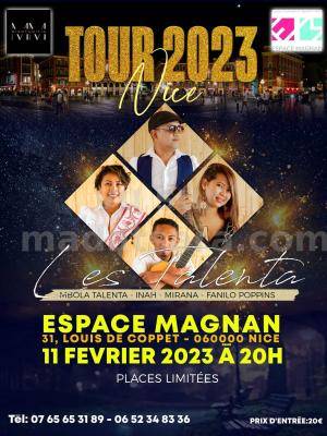 Mbola Talenta , Mirana , Fanilo Poppin's , Inah Concert Espace magnan Nice