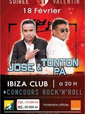 Tonton Pa , José (Tarika Hasina) - Diner/Soirée dansant(e) Ibiza Club Antsahatanteraka Ambatondrazaka