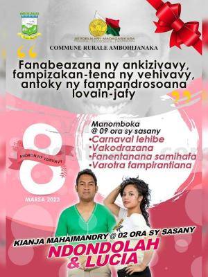 Ndondolah & Lucia Showcase Terrain Maimandry Ambohijanaka