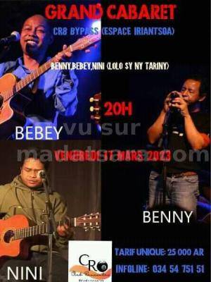 Grand Cabaret Benny , Bebey , Nini Kolibera - cr8 bypass
