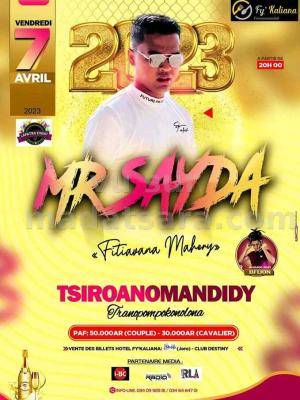 Mr Sayda Showcase Tranompokonolona Tsiroanomandidy - Madagasikara