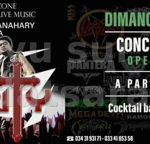 Concert Rock Open scène - Spirity - West Lounge Andrefan'Ambohijanahary