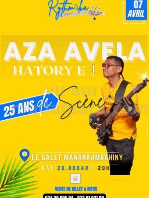 Mika Kwely 25 ans de scène Le Galet Manakambahiny