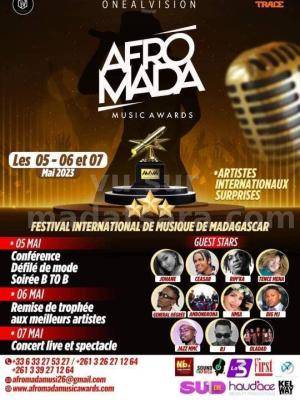 Afro Mada music awards Festival international de musique de Madagascar