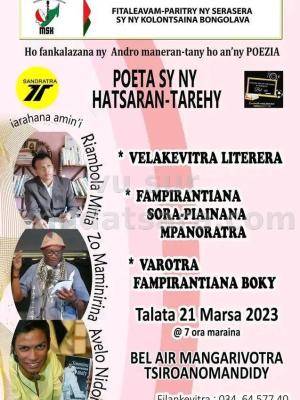 Poeta sy ny hatsaran-tarehy - Arts / Culture - Bel Air Mangarivotra Tsiroanomandidy
