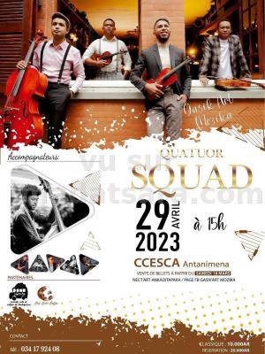 Quator Squad Concert CCESCA Antanimena