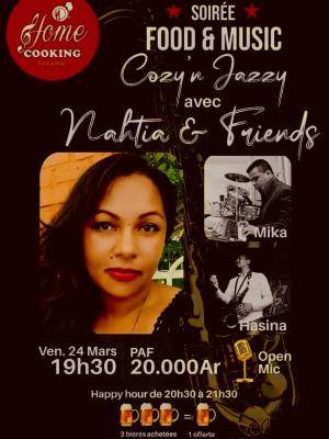 Nathia & friends - Diner/Soirée dansant(e) Food & music - Home Cooking By-Pass