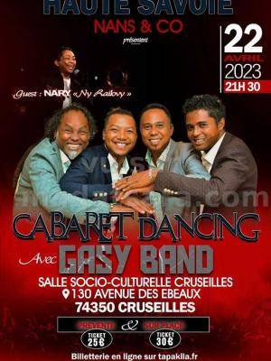 Cabaret Gasy Band - Salle socio-culturelle Cruseilles