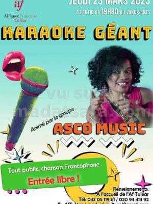 Karaoke géant Asco music - AF - Alliance Française de Toliara